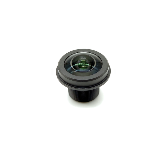 适配1/2.5芯片全景广角镜头20头M12短焦距f1.56mm角度180度